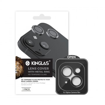 iPhone 15 / 15 Plus Kinglas Camera Lens Protector (Set of 2)