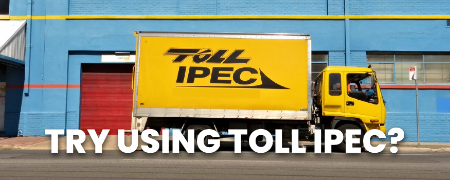 TRY USING TOLL IPEC FOR LARGE PARCEL