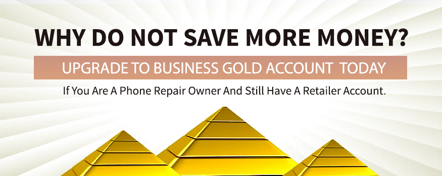 UPGRADE TO BUSINESS GOLD ACCOUNT TODAY